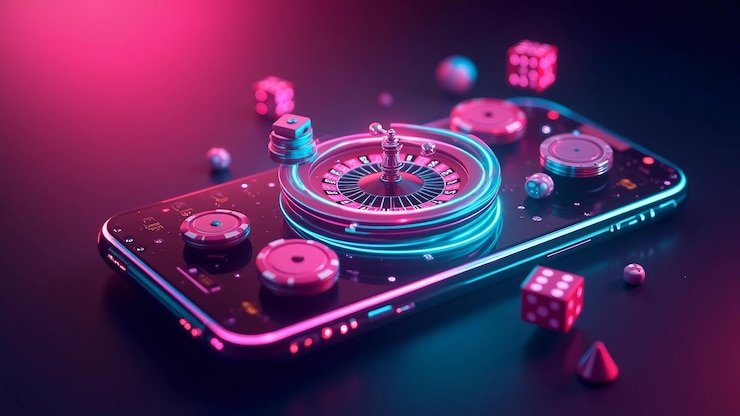 Pengguna mengecek akun melalui Android
